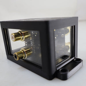 B2 Audio 1-to-4 Pair Cockbox RCA Splitter Distribution Block OPEN BOX