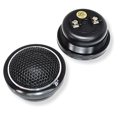B2 Audio Pair of Mani Series 1.5" 15 Watts RMS 4 Ohms Flush Mount Sound Quality Tweeters