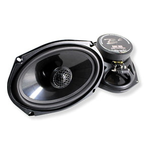 B2 Audio RAGE Series Pair of 6x9" 4-Ohm 100 Watt RMS Coaxial Mid To High End Speakers RAGE69X