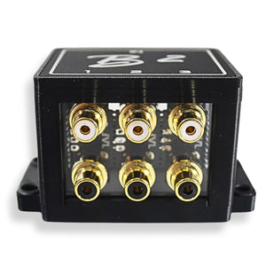 B2 Audio 1-to-3 Pair Cockbox RCA Splitter Distribution Block
