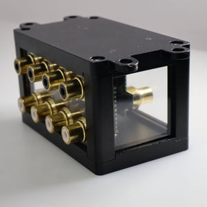 B2 Audio 1-to-4 Pair Cockbox RCA Splitter Distribution Block OPEN BOX