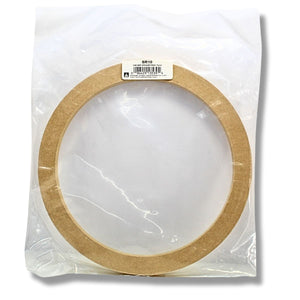 10" MDF Speaker Spacer Rings 0.75" Depth Car Audio Installation Accessories