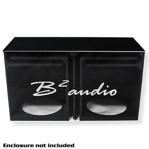 B2 Audio Logo Engraved Acrylic Lid for Dual Rampage RC2 3D Boxes