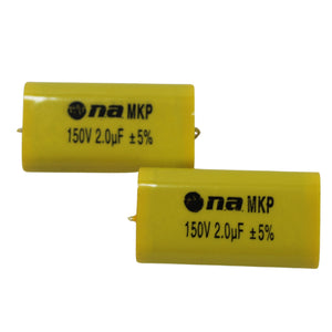 25 Pack of 2.0uF 150V 18000Hz at 4 Ohm Metalized Film Capacitor Bass Blockers