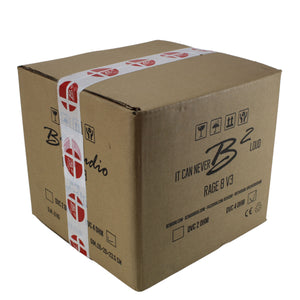 B2 Audio RAGE Series V3 8" 500 Watt RMS Dual 4-Ohm 2" Voice Coil High Excursion Subwoofer