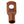 Pair of 0 Gauge Copper Ring Terminal Lugs 5/16 Inch Crimp Style Connectors