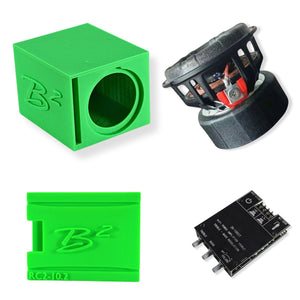 B2 Audio RIOT-2.5 Mini Woofer 3D-Printed Box, Amp & Enclosure DIY Project