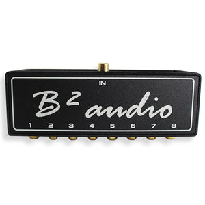 B2 Audio 1-to-8 Pair Cockbox RCA Splitter Distribution Block