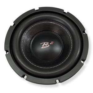 B2 Audio RAVE 8" Subwoofer 250W RMS Dual 4-Ohm 2" Voice Coil RAVE8-D4