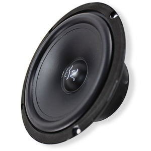 B2 Audio RIOT Series  6.5" 100 Watt RMS 4-Ohm Component Set With 1" Wide Band Tweeter & Crossover RIOT61