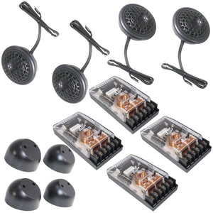 B2 Audio RAGE 4 Channel 1.2k Amp W/ 2 RIOT61-V2 Component Sets COMBO-15