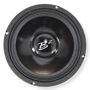 B2 Audio RIOT Series 8" 4-Ohm 150W RMS Mid-Range Speakers UV/Water Resistant Cone, Sold in Pairs RIOT8PWR