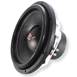 B2 Audio 15" 750W RMS Dual 4-Ohm 3" Voice Coil RIOT Series Subwoofer