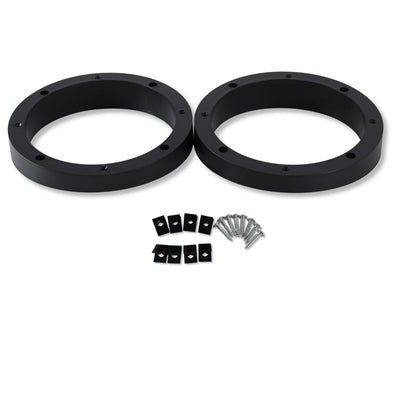 6.5" Beveled Speaker Spacer Ring 1.5" Depth With Slope RING-PVC-BVL-6