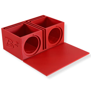 B2 Audio RIOT-2.5 Mini Woofers w/ Dual Ported 3D-Printed Box DIY Project
