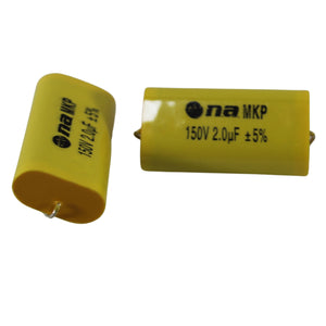 25 Pack of 2.0uF 150V 18000Hz at 4 Ohm Metalized Film Capacitor Bass Blockers