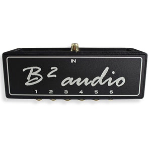 B2 Audio 1-to-6 Pair Cockbox RCA Splitter Distribution Block