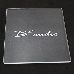 Logo Engraved Acrylic Lid for Single RIOT 2.5" B2 Audio 3D Boxes