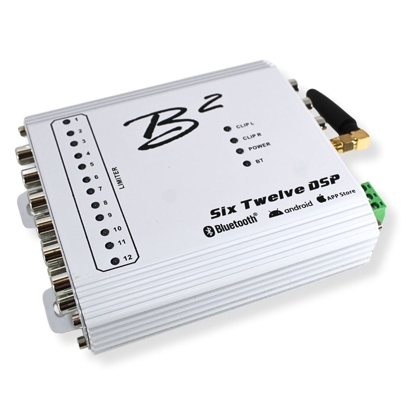 B2 Audio White 4v 12 Channel DSP with Bluetooth iOS/Android App 96 KHz - 32 Bit