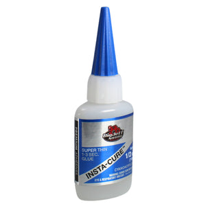1/2 to 8 oz Insta-Cure CA Glue Water-Thin, Fast-Acting Adhesive