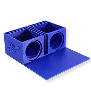 Dual Ported 3D-Printed Subwoofer Enclosure for B2 Audio RIOT-2.5