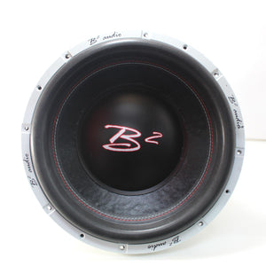 B2 Audio RAGE Series v3 15" 2000 W RMS Dual 2-Ohm 3" VC Subwoofer OPEN BOX