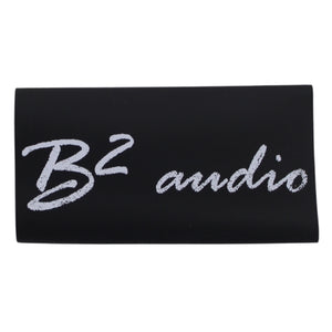 B2 Audio Heat Shrink 10 Pack of 0 Gauge Black with B2 Audio Logo