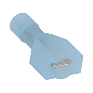 16-14 AWG Male Insulated Nylon Quick Disconnect 100pcs Blue Electrical Terminal