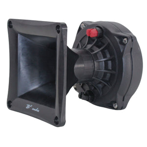 B2 Audio RAGE 200W RMS 8-Ohm 2" VC Twist-On Compression Driver Pair with Horn
