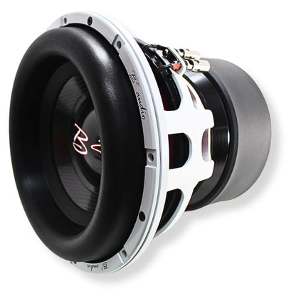 B2 Audio RAGEXL Series V2 12" 3500 Watt RMS Carbon Fiber Cone Dual 1-Ohm 3" Voice Coil Subwoofer