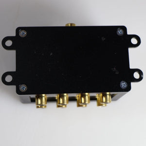 B2 Audio 1-to-4 Pair Cockbox RCA Splitter Distribution Block OPEN BOX