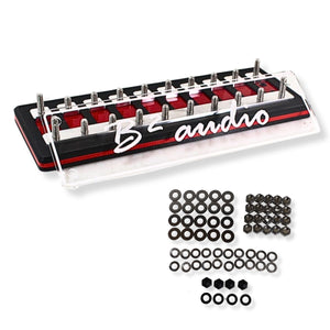 B2 Audio 10 Spot Heavy Duty ANL Fuse Distribution Block w/ Acrylic Cover