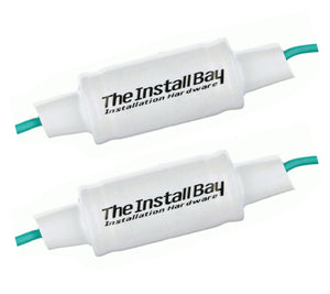 Pair of Install Bay 133uF 50V 300Hz 4 Ohm Non Polar Universal Bass Blockers BB133