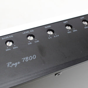 B2 Audio RAGE 7800 Watt Class D 1-Ohm Full Range Monoblock Amplifier OPEN BOX