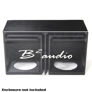 Engraved Acrylic B2 Audio Logo Lid for Dual RIOT 2.5"  3D Boxes