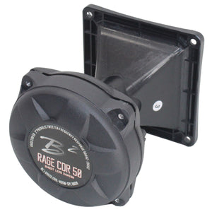 B2 Audio RAGE 200W RMS 8-Ohm 2" VC Twist-On Compression Driver Pair with Horn