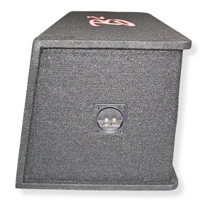 B2 Audio Dual 12" 1000W RMS Dual 2 Ohm Vented Loaded Subwoofer Enclosure DVPE212