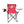 B2 Audio Quick Foldable Chair with It Can Never B2 Loud Slogan - Red