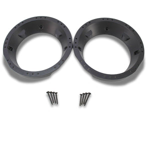 6.5" to 6.75" Harley Davidson Speaker Adapter Spacer Ring Pair for Installation