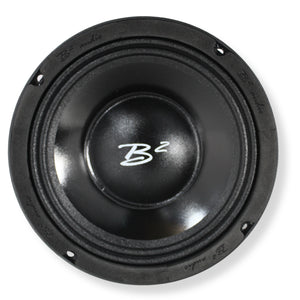 B2 Audio RAGE Series 8" 4-Ohm 250 Watt RMS Mid-Range Speakers UV/Water Resistant Cone, Sold in Pairs RAGE8PWR