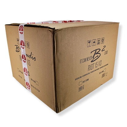 B2 Audio 15" 750W RMS Dual 2-Ohm 3" Voice Coil Riot Subwoofer