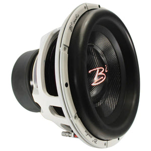 B2 Audio Rage 4800 Watt 1-Ohm Monoblock Amplifier w RAGEXL V2 15" Subwoofer