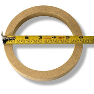 Pair of High Quality MDF Wood 5" Car Audio Speaker Spacer Rings SR5 for Installation