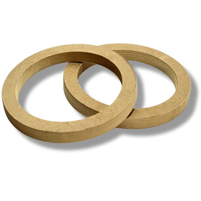 Pair of High Quality MDF Car Stereo Speaker Spacer Rings 6" x 3/4" SR6 Installation