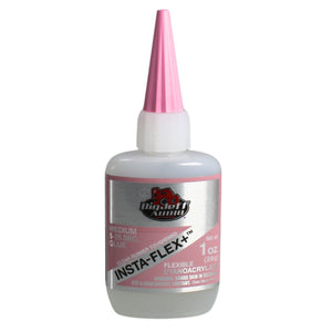 1 oz Insta-Flex+ CA Glue Clear Rubber Toughened Invisible Strong Bond Adhesive