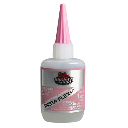 1 oz Insta-Flex+ CA Glue Clear Rubber Toughened Invisible Strong Bond Adhesive