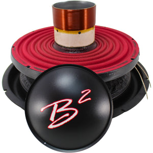 B2 Audio RIOT Series 12" 1000 Watt RMS Dual 2-Ohm 3" Voice Coil Subwoofer RECONE