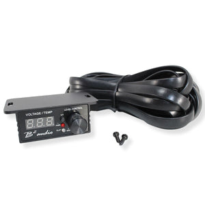 B2 Audio Ref Four Bass Knob Controller with Level Voltage Temp & Clip Indicators