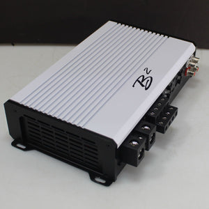 RAGE Series 1.2K 4-Channel 1200 Watt 2-Ohm Full Range Class D Amplifier OPEN BOX