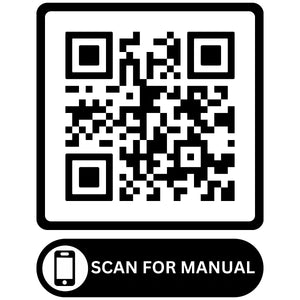 B2-RAGE-1600.5 Amplifier Manual QR code scan for manual